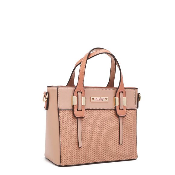 Nikky Bessie 3-Piece Shopper Bag Set NK12313 Pink - Picture 5 of 11